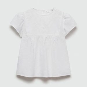 Mango Cotton Blouse For Girls