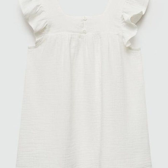 Mango Cotton Dress 5-6 Years - Back