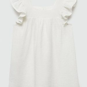 Mango Cotton Dress For Girls
