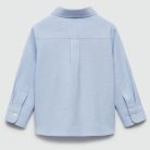Mango Cotton Long Sleeve Shirt For Boys - Back