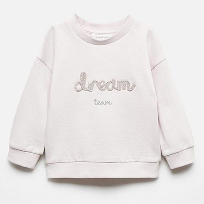 Mango Cotton Sweatshirt 4-5 Yrs - Front