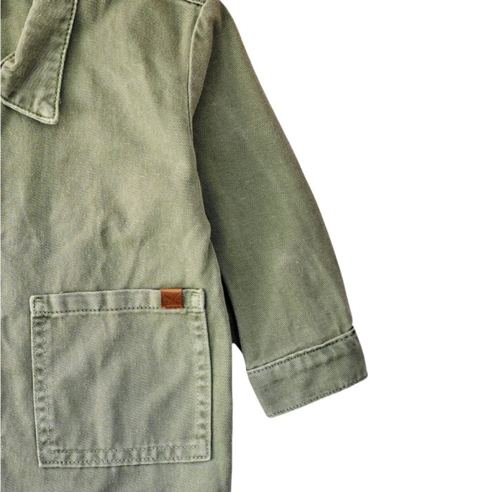 HERING KIDS GREEN SHACKET 2 YEARS_Sleeve HERING KIDS GREEN SHACKET 2 YEARS_Sleeve