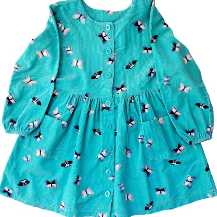 WOOLWORTHS COTTON DRESS 5 YEARS_Back