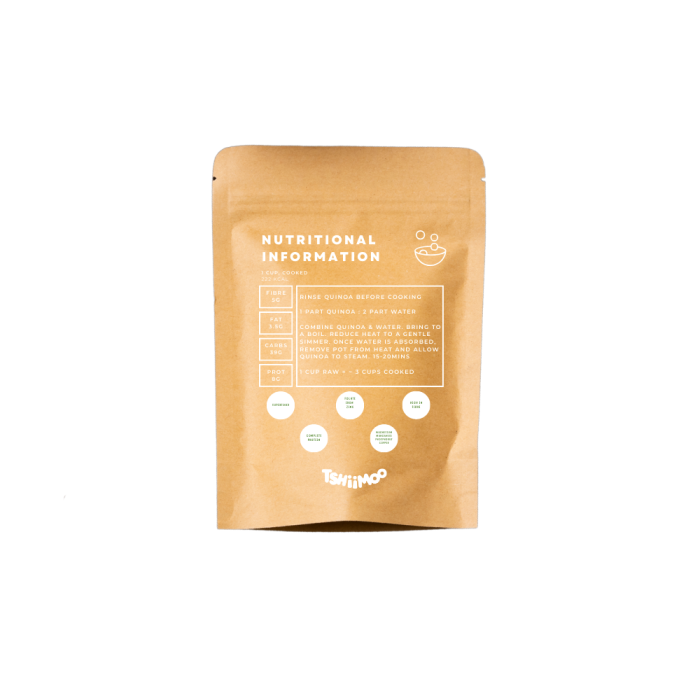 White Quinoa - 500G - back clear