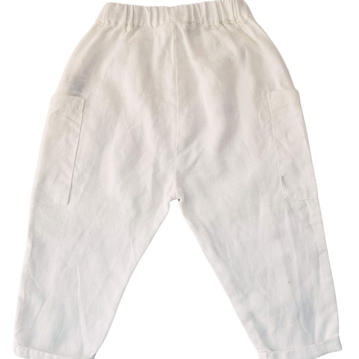 ZARA LINEN PANTS 18-24 MONTHS_Back