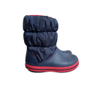 CROCS NAVY WINTER PUFF BOOT, 12UK.