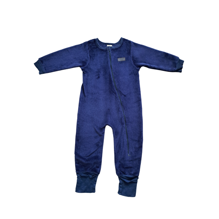 HOOLIES NAVY SLEEP SUIT, 3-4Y.