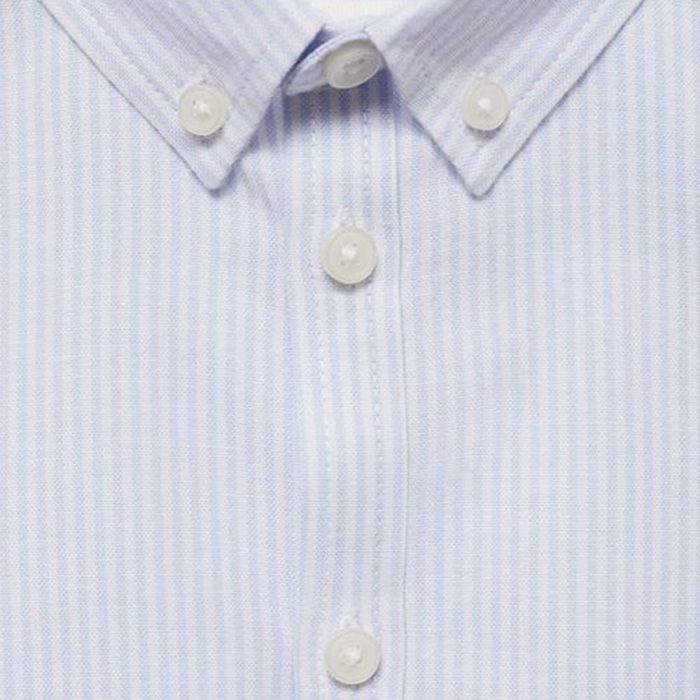 Mango Cotton Long sleeve Shirt For Boys - Neck